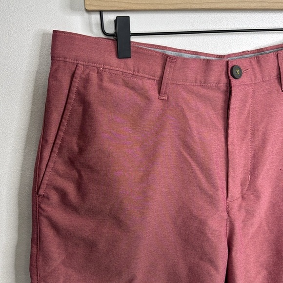 Caribbean Performance Men's Flat Front Casual Shorts in Size 34 - Picture 2 of 6